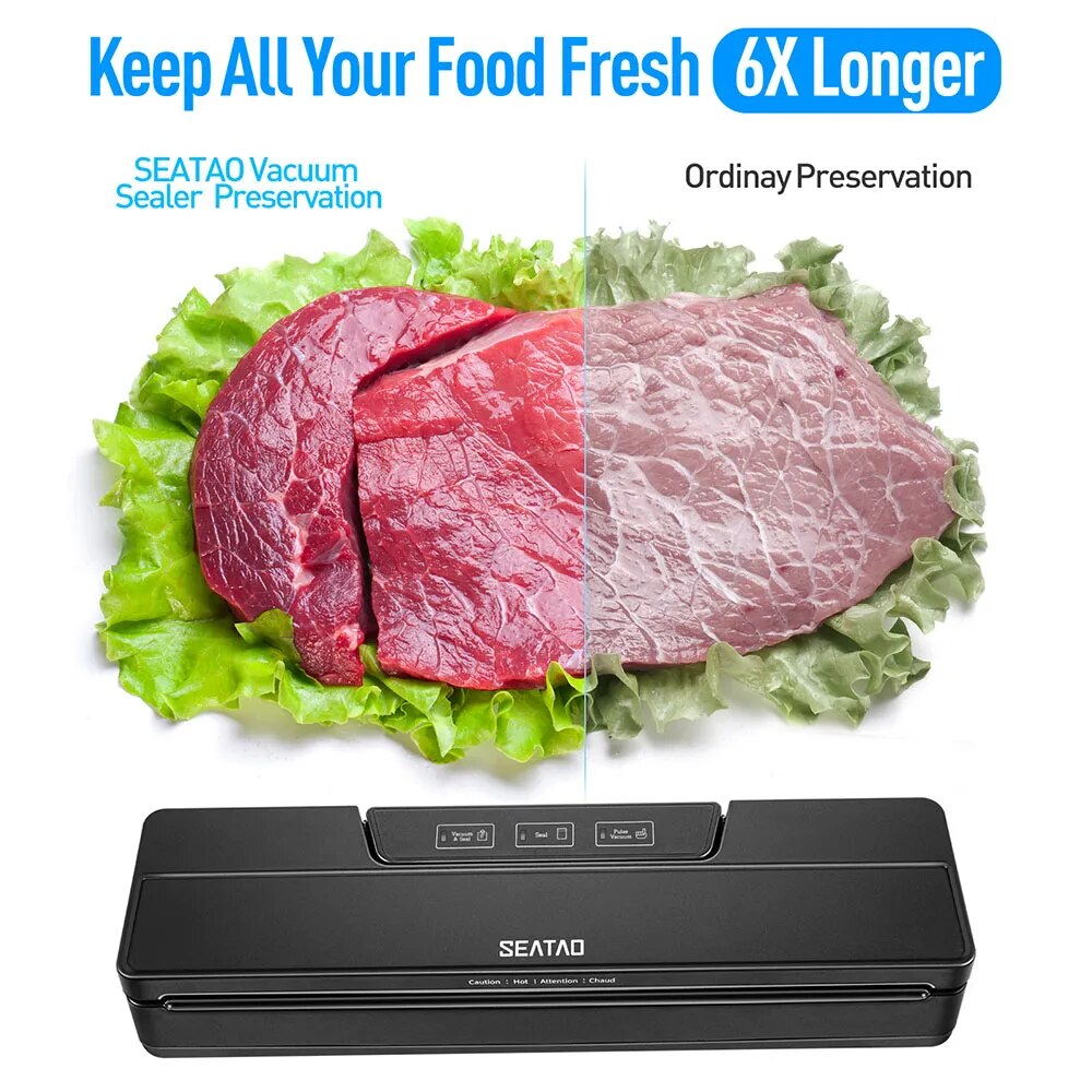 Food Vacuum Sealer Automatic Commercial Household Food Vacuum Sealer