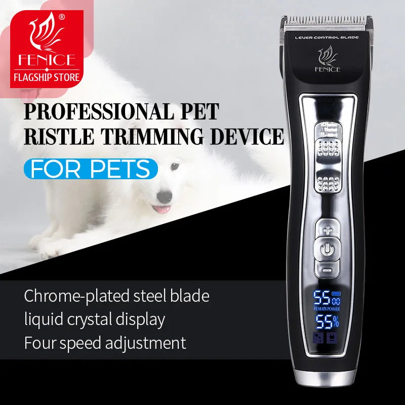 Fenice Electrical Pet Clipper Machine Grooming Kit