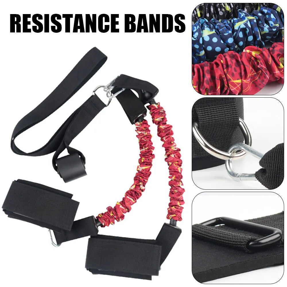 Booty Training Resistance Band Leg Hip Power Strengthen Pull Rope Belt System