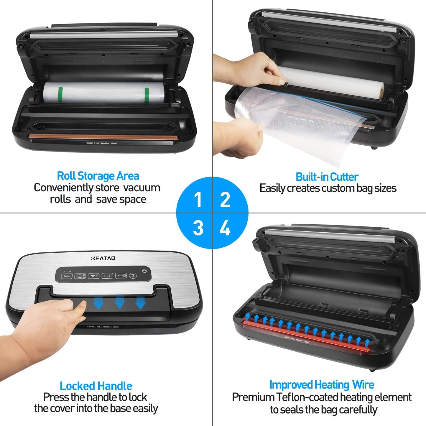 Automatic  Food Vacuum Sealer Machine