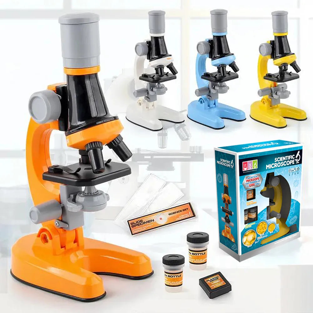 Zoom Children Microscope Biology Lab LED