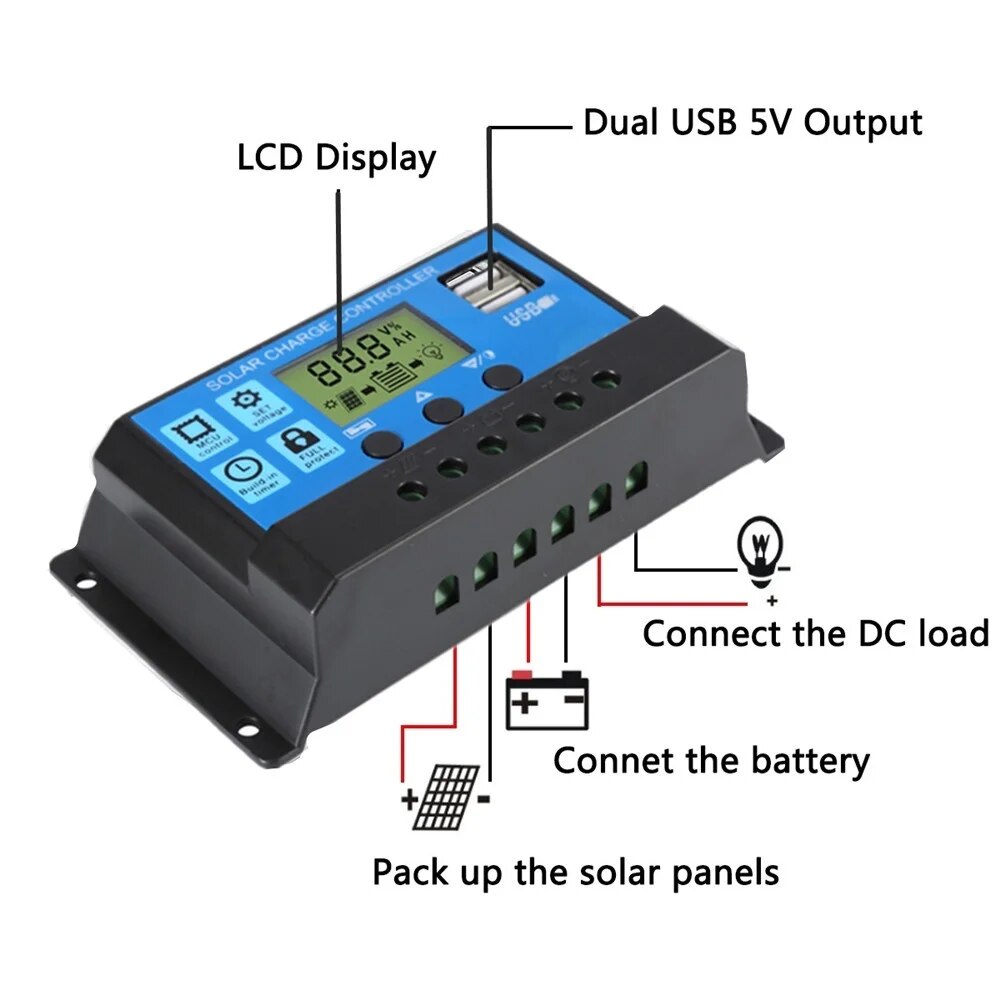 200W & 100W Flexible Solar Panel kit complete Photovoltaic Module Cell Controller for RV Boat Car Home 12 V 24V Battery Charger