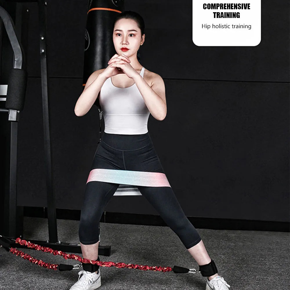 Booty Training Resistance Band Leg Hip Power Strengthen Pull Rope Belt System