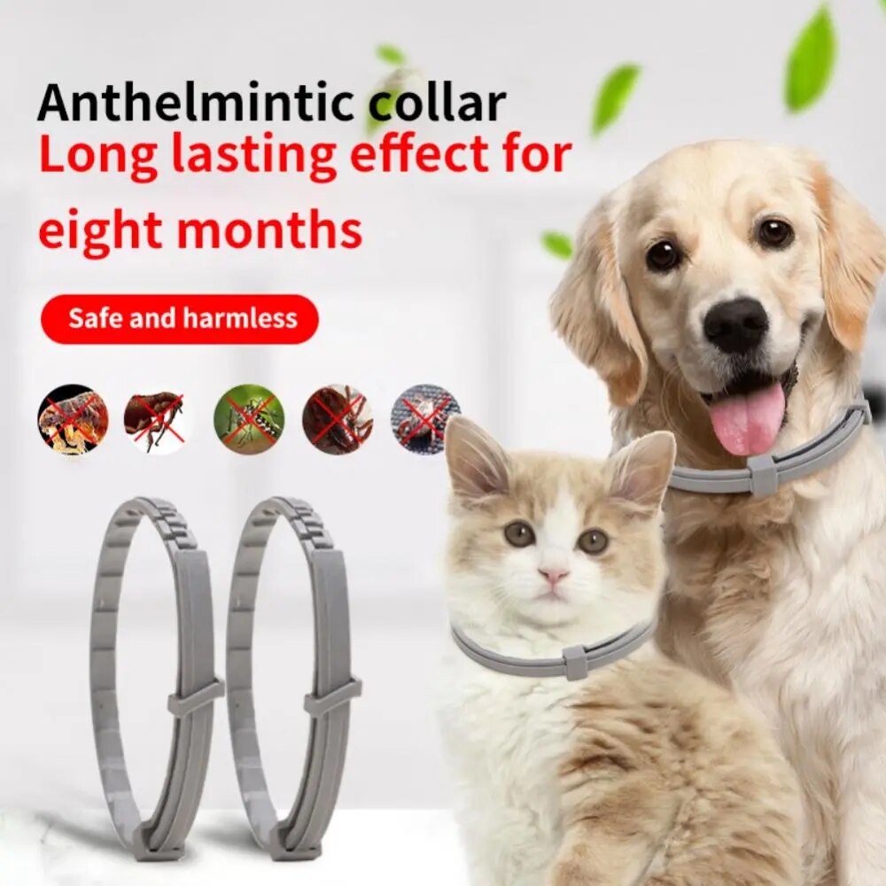 Extendable Pet Flea Collar Antiparasitic Necklace