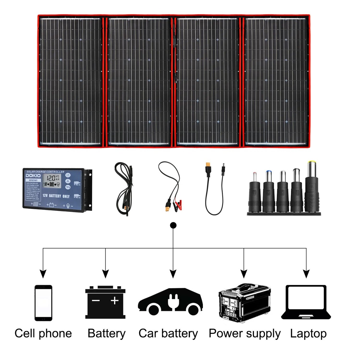 Solar Panels For Home 12V Car Charging 200W Solar Panels