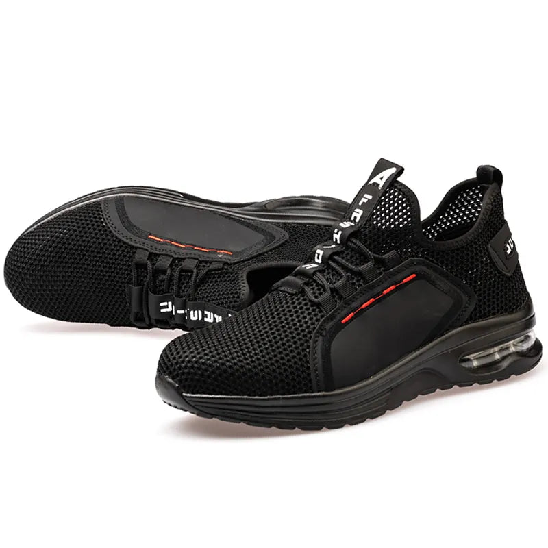 Work Sneakers Steel Toe  Men Puncture-Proof