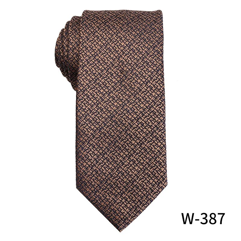 Coffee Brown Mens Necktie Fashion Luxury Business Tie