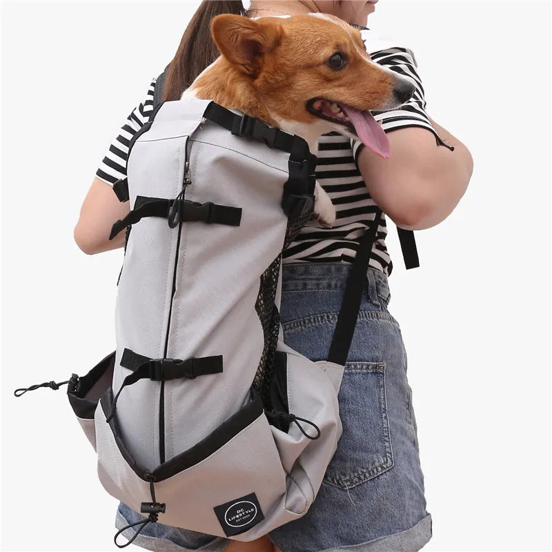 Dog Backpack Breathable Dog Bag Outdoor  Travel Bags