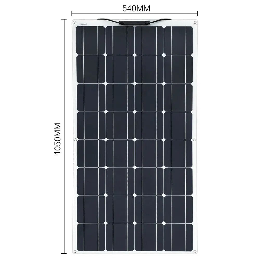 1000W flexible solar panel photovoltaic system balcony power plant PV Mono 2000W 110V /220V inverter