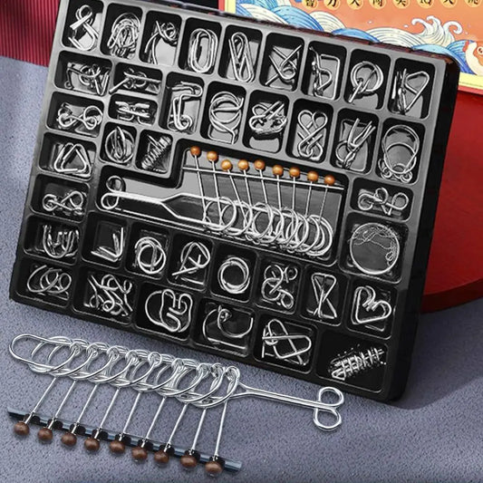 3d Metal Puzzle Mind Brain Toy