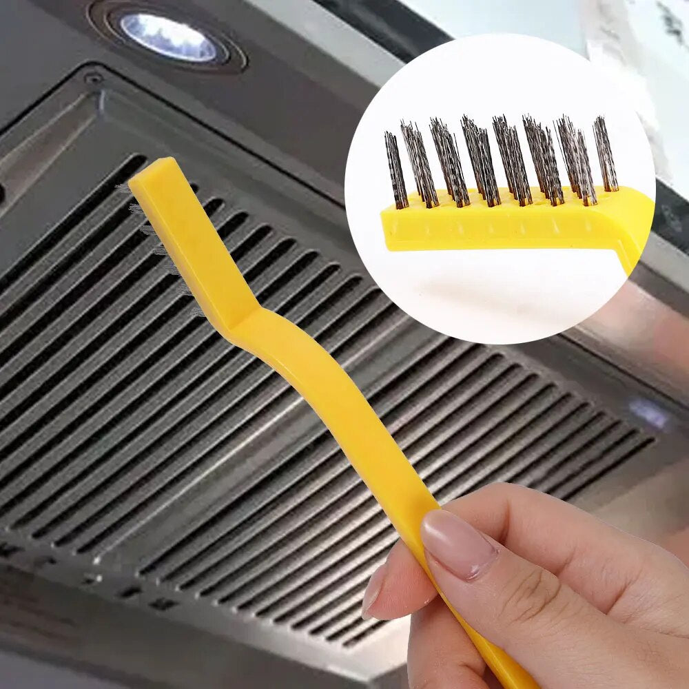 3Pcs/set Cleaning Wire Brush Kitchen Tools Stainless Steel