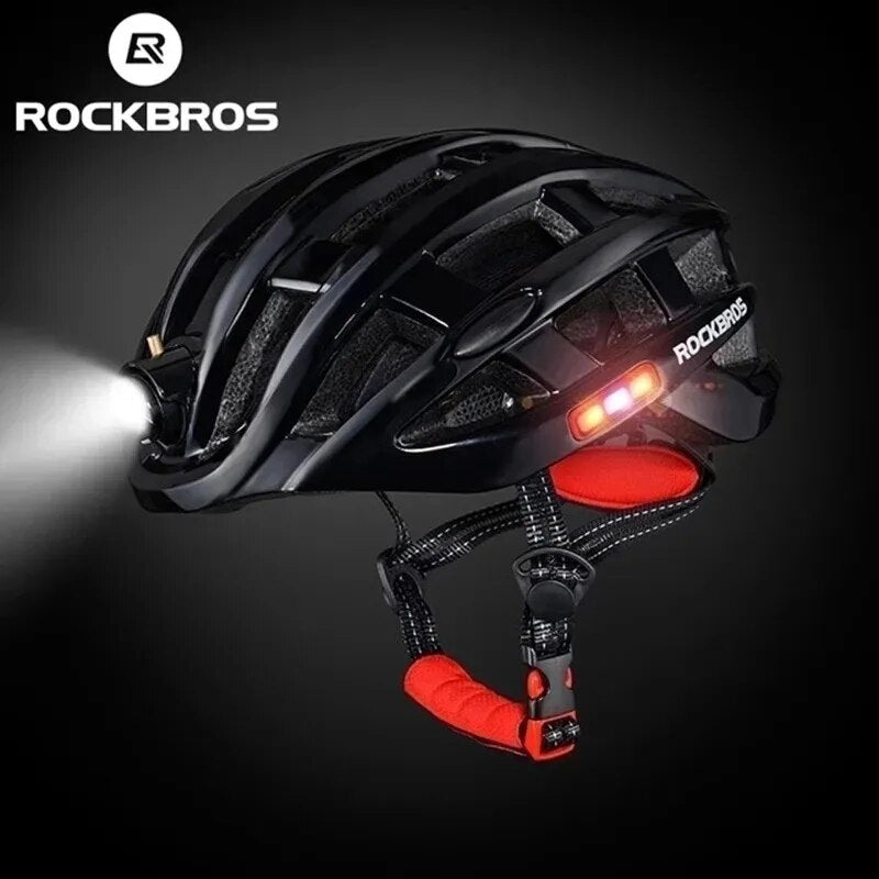 Rainproof Bike Ultralight Helmet Light Cycling Helmet