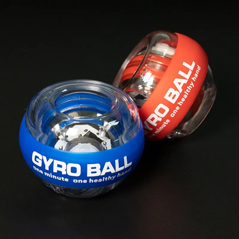 LED Wrist Power Hand Ball Hand Muscle Force Trainer Gyroscope Vibrating balls Gyro Powerball Gyroball Wrist Exercise Equipment