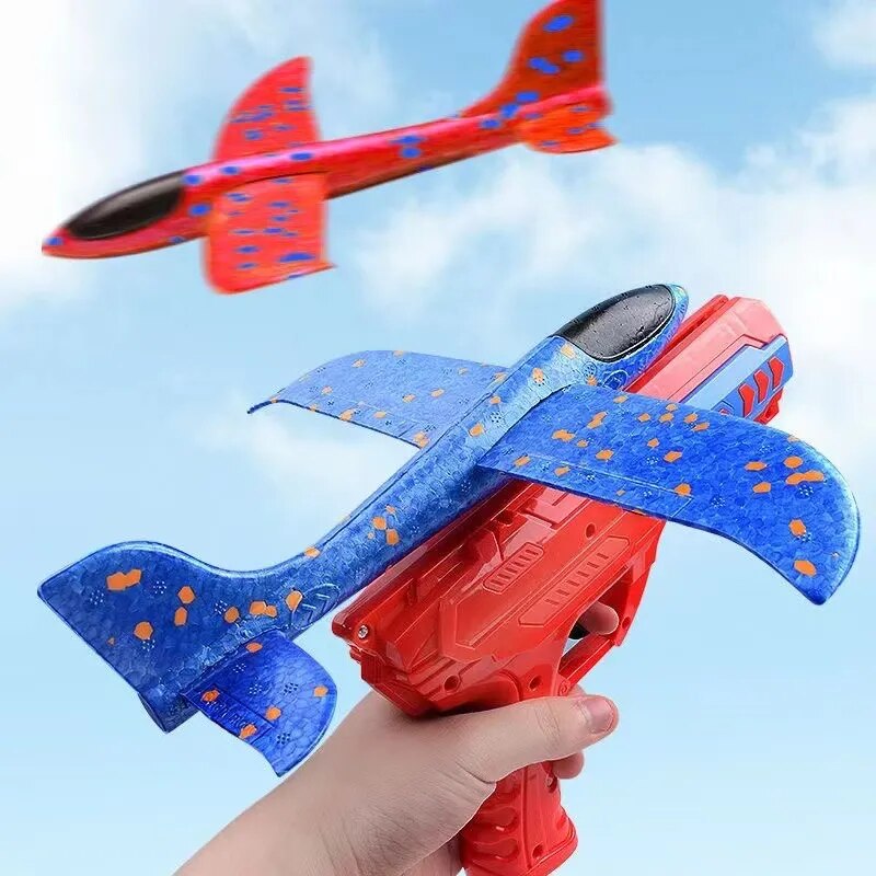 Children's Ejection Aircraft Toys Foam Aircraft Glider