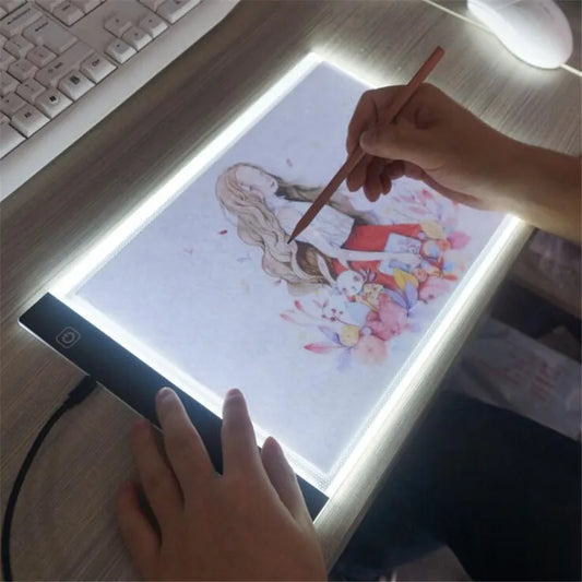 3 Level Dimmable Drawing Table Copy Pad Board Led Toys