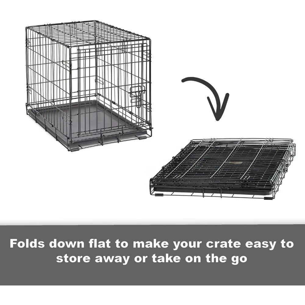 Double Door Dog Crate