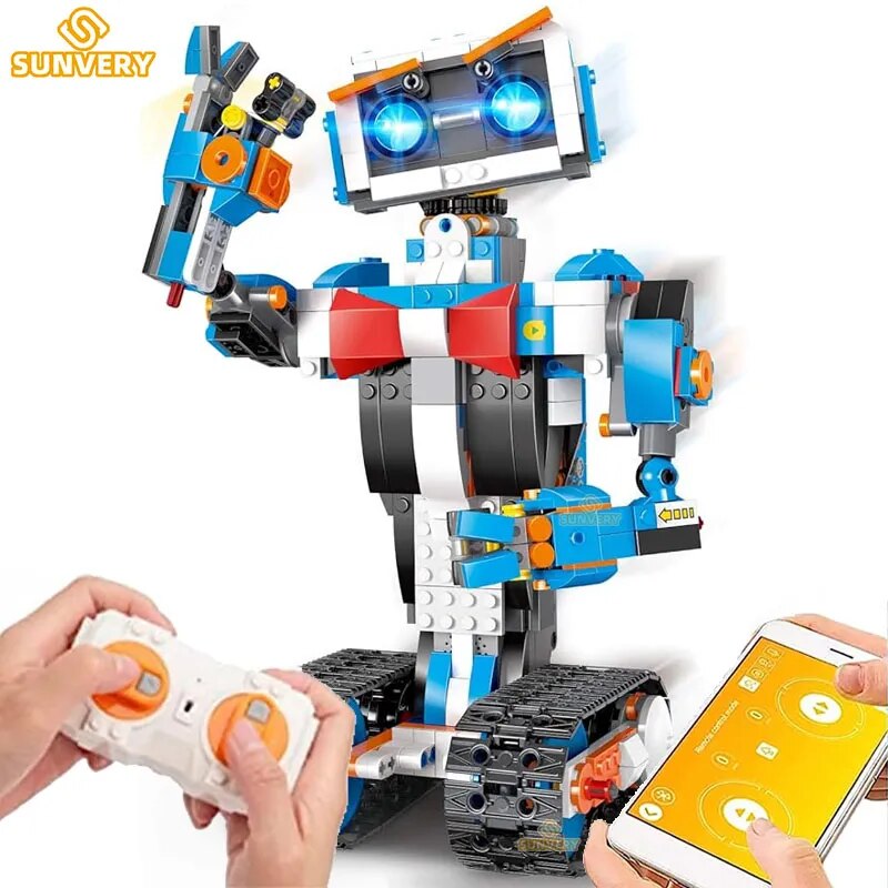 Robot Building Toys STEM Projects for Kids Remote & APP Controlled