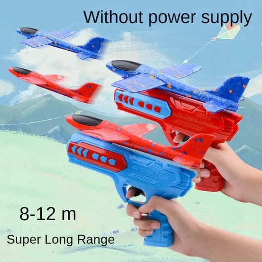 Children's Ejection Aircraft Toys Foam Aircraft Glider