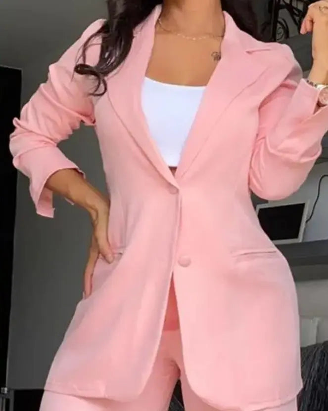 Woman Elegant Blazer Sets