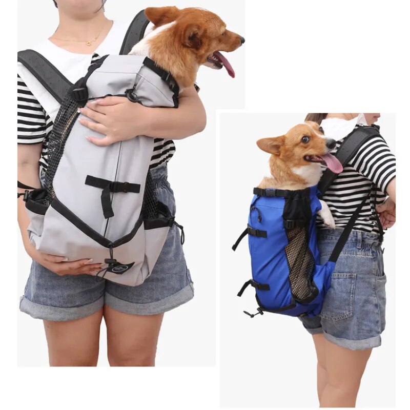 Dog Backpack Breathable Dog Bag Outdoor  Travel Bags