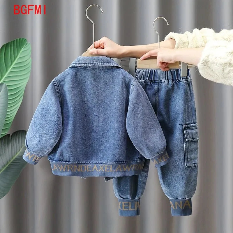 Denim Coat Children's clothing Autumn Kids clothes