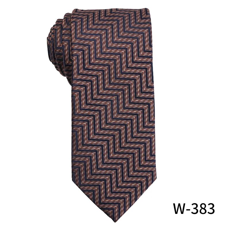 Coffee Brown Mens Necktie Fashion Luxury Business Tie