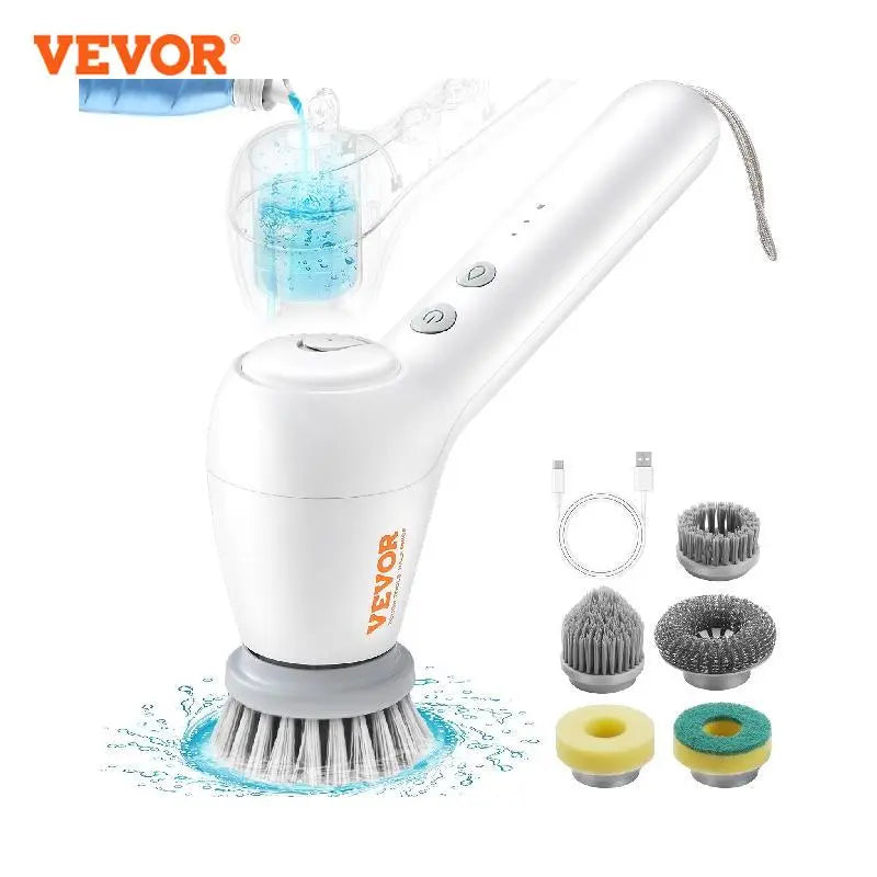 Electric Spin Scrubber Cordless Electric Cleaning Brush