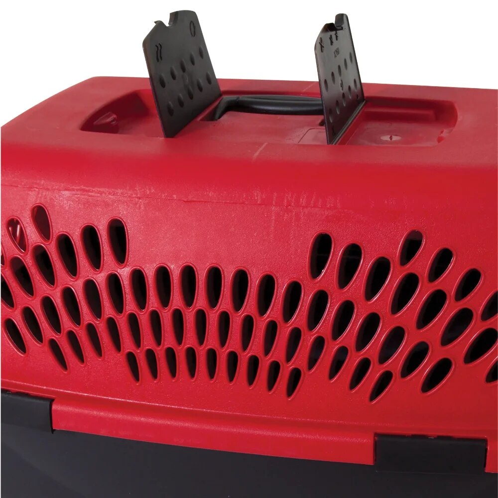 Cat Cages Pet Porter Fashion Dog Kennel, Red, 26"L Houses, Kennels