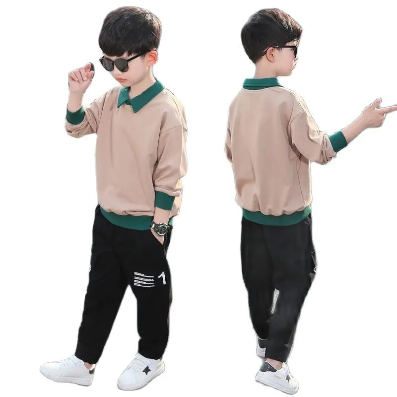 Boys Clothes Sport Suit Casual