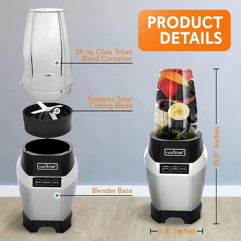 Professional Home Kitchen Digital Countertop Power Pro Blender