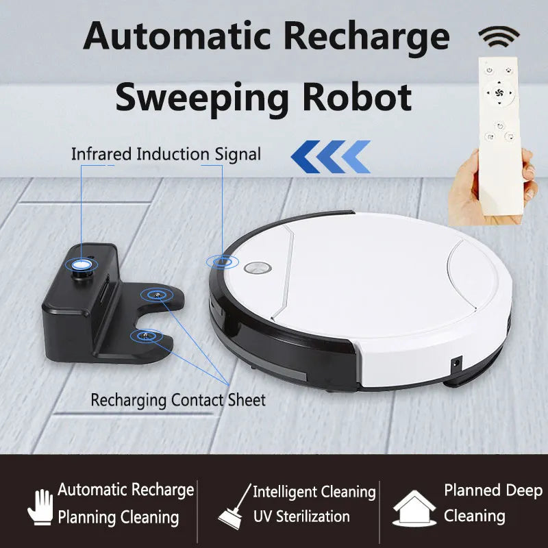 Fully Automatic Recharge Intelligent Sweeping Robot