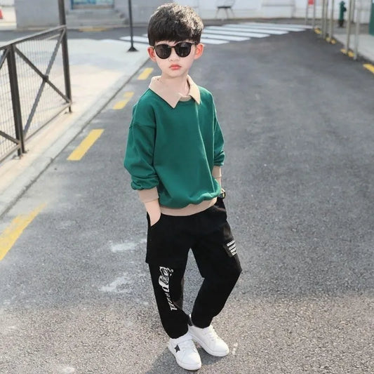 Boys Clothes Sport Suit Casual