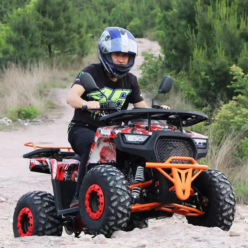 Four-wheel quad chain drive Adult Gasoline Transmission Motorcycle