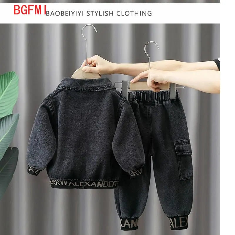 Denim Coat Children's clothing Autumn Kids clothes