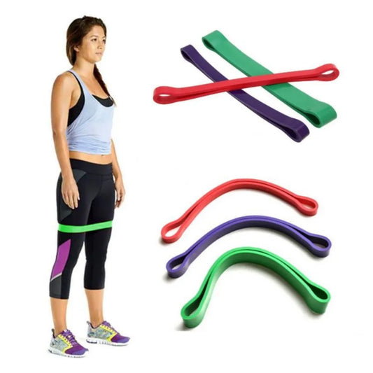 3 Colors Resistance Bands Natural Latex Expander Power Yoga Rubber Loop