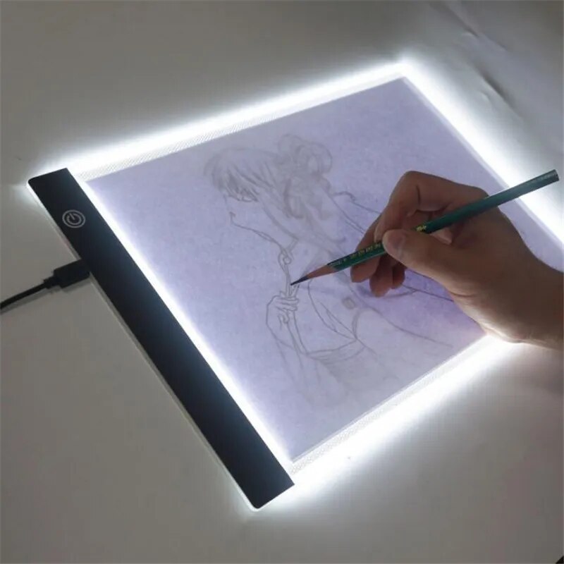 3 Level Dimmable Drawing Table Copy Pad Board Led Toys