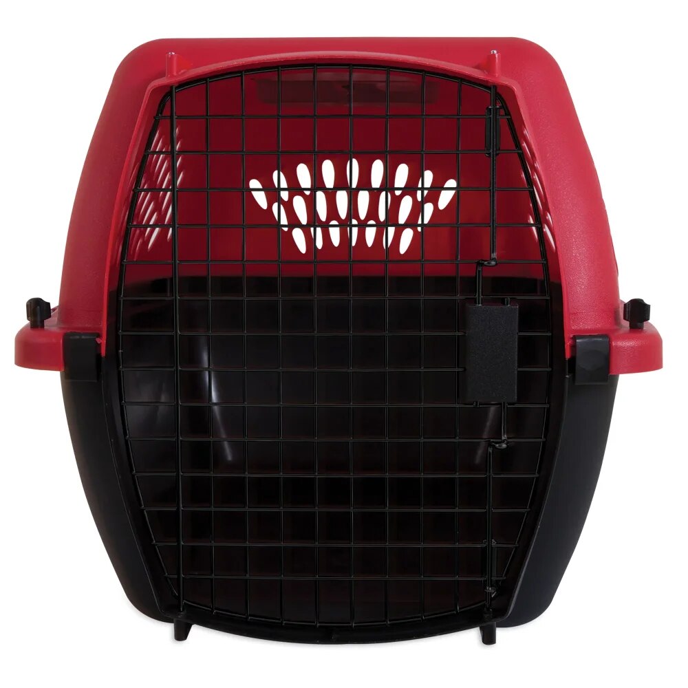 Cat Cages Pet Porter Fashion Dog Kennel, Red, 26"L Houses, Kennels