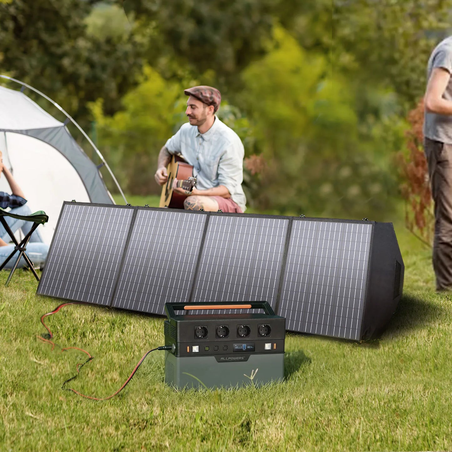 ALLPOWERS Portable solar Power Station 700W / 1500W