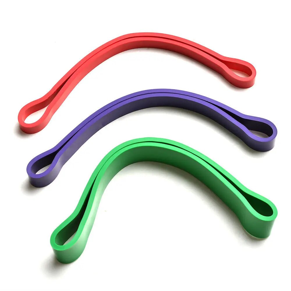 3 Colors Resistance Bands Natural Latex Expander Power Yoga Rubber Loop